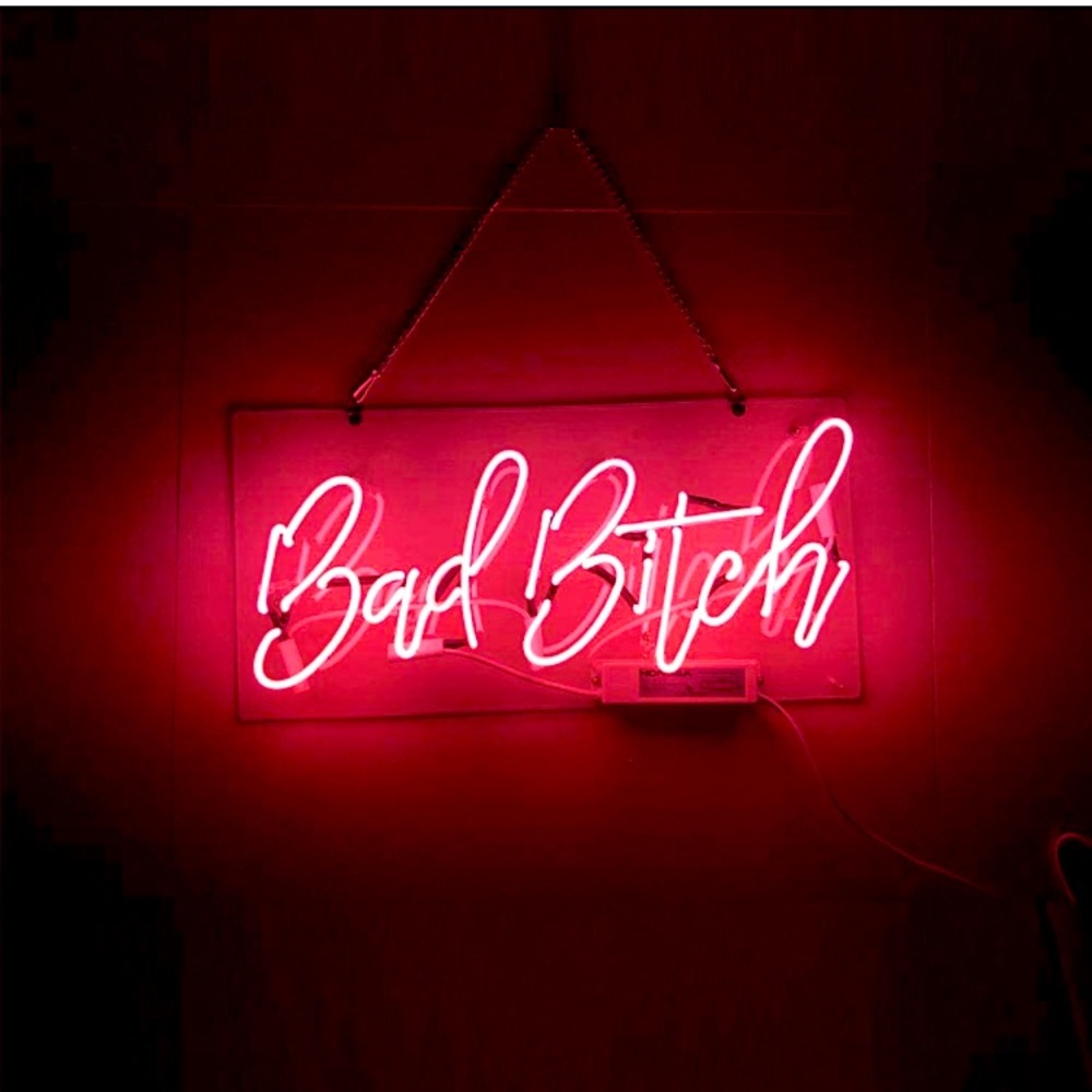 Trendy Bad B*tch REAL NEON Red Light Birthyday/Club/Bar/Room/Party Dorm Decor - Picture 7 of 7